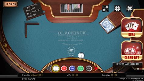 Slot Blackjack 21 Faceup